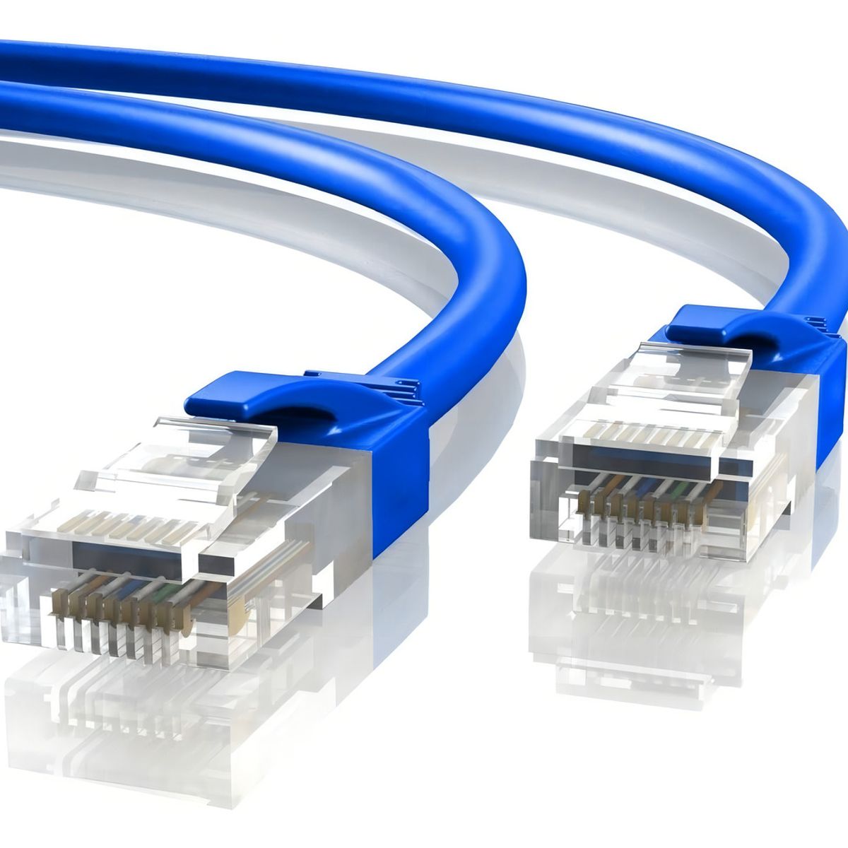 GENERICO - Cable Red UTP Cat6e RJ45 30m BETENSH Par Trenzado Azul Ethernet LAN