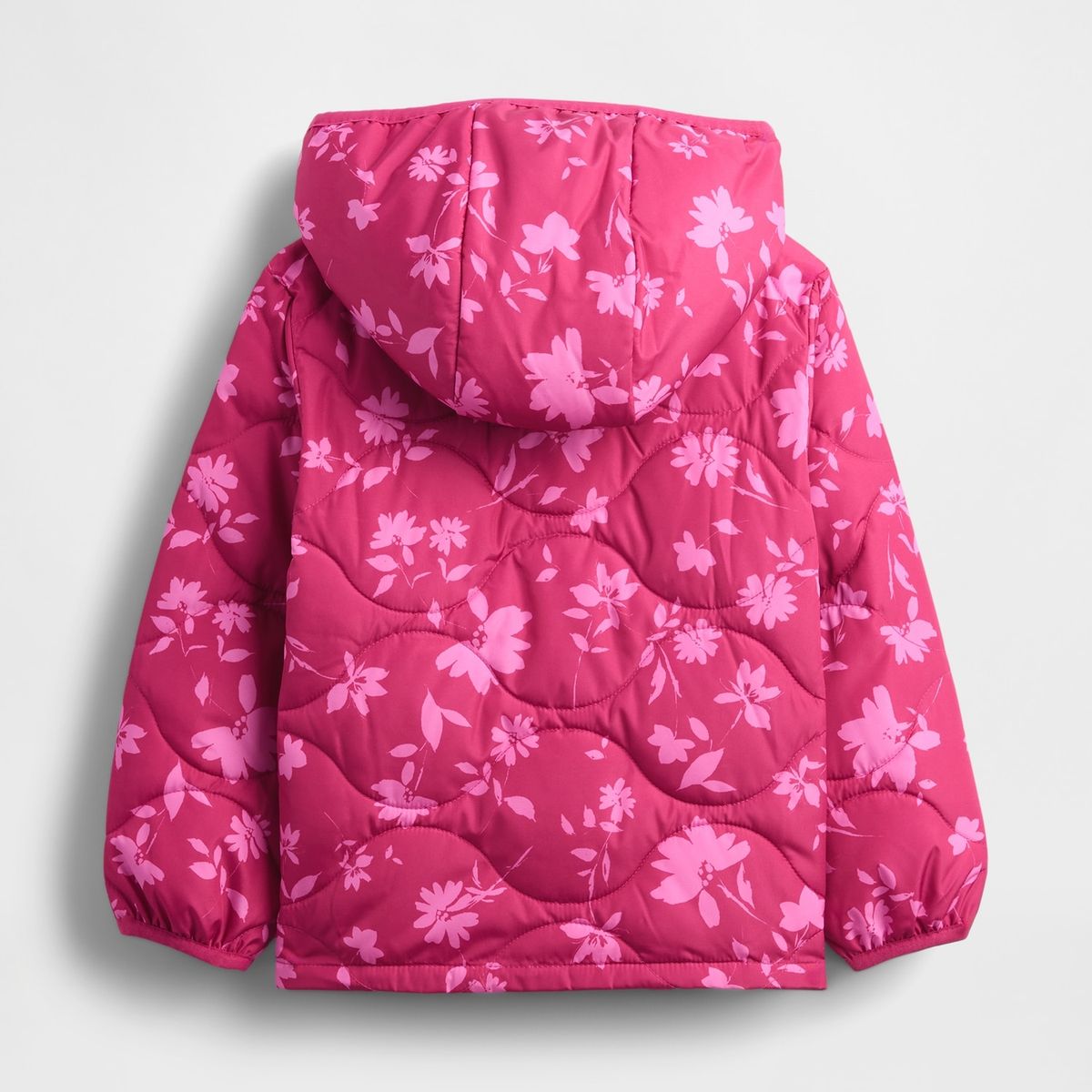 GAP - Chaqueta Toddler Niña Puffer Fucsia Gap