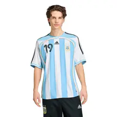 ADIDAS - Camiseta de Fútbol Local Selección Argentina 2006 Messi Hombre