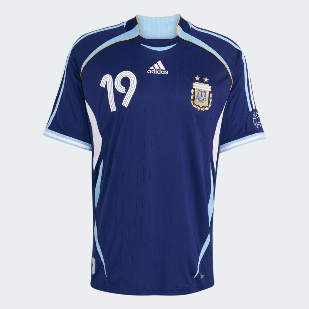 ADIDAS - Camiseta de Fútbol Visitante  Argentina 2006 Messi Hombre adidas