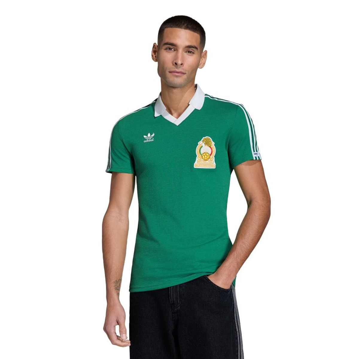 ADIDAS - Polera Manga corta Fútbol Hombre