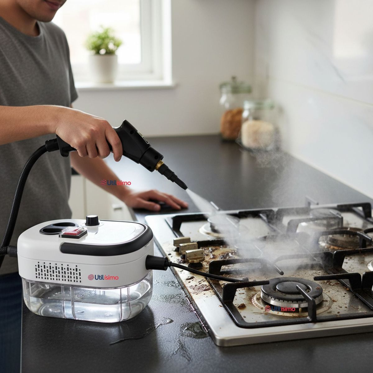 LINE - Limpiador De Vapor A Presión De Alta Temperatura 2500W de Potencia