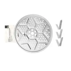 GENERICO - Disco Vaporera De Acero Inoxidable 23.8 cm