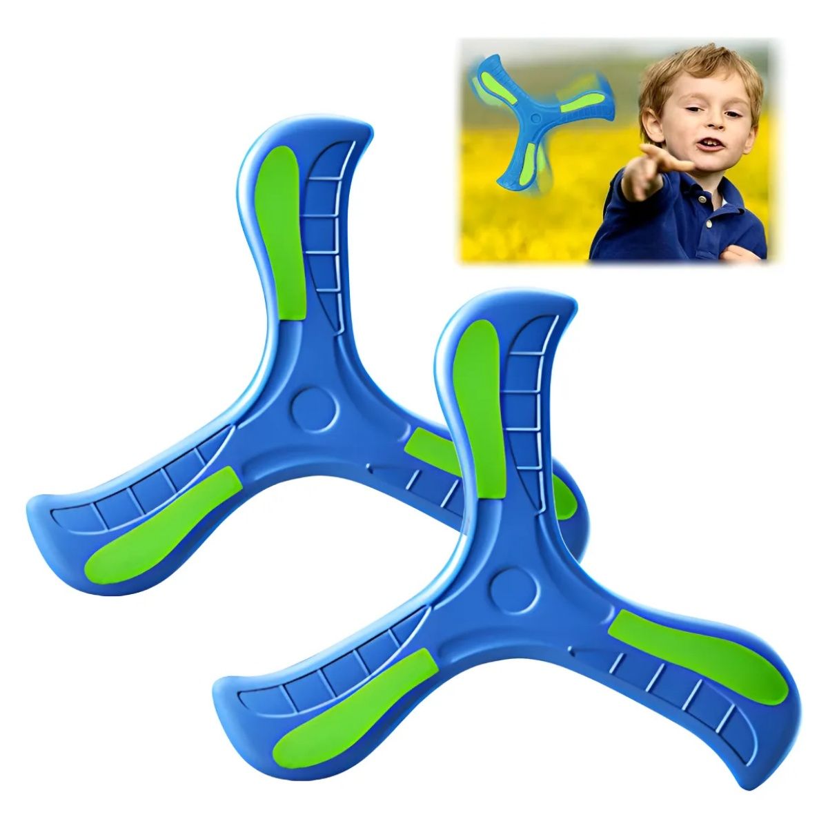 GENERICO - Juguetes Boomerang Luminoso Exterior Regalos Para Niños 2pcs