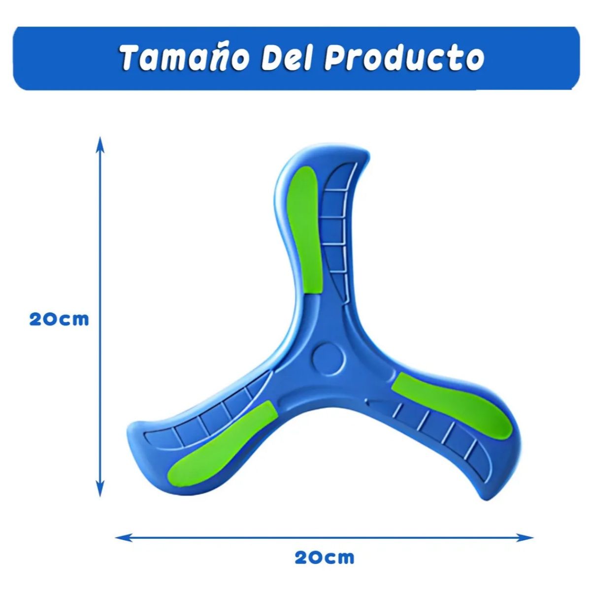 GENERICO - Juguetes Boomerang Luminoso Exterior Regalos Para Niños 2pcs