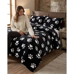 GENERICO - Cubrecama Plush 2 Plazas con Chiporro Extra Cálido - Térmico Suave