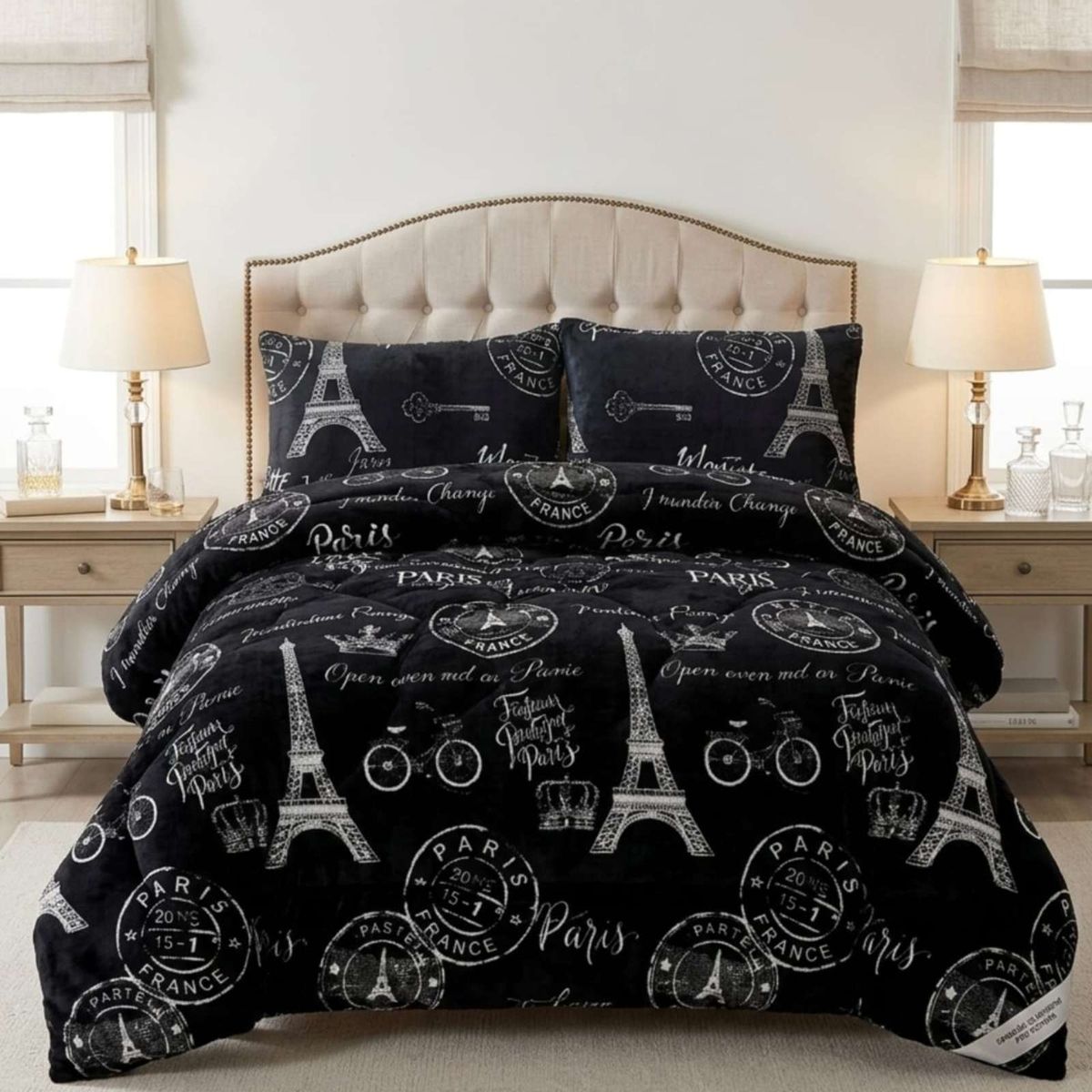 GENERICO - Cobertor Invierno 250x270 cm Plush y Chiporro King  Super King