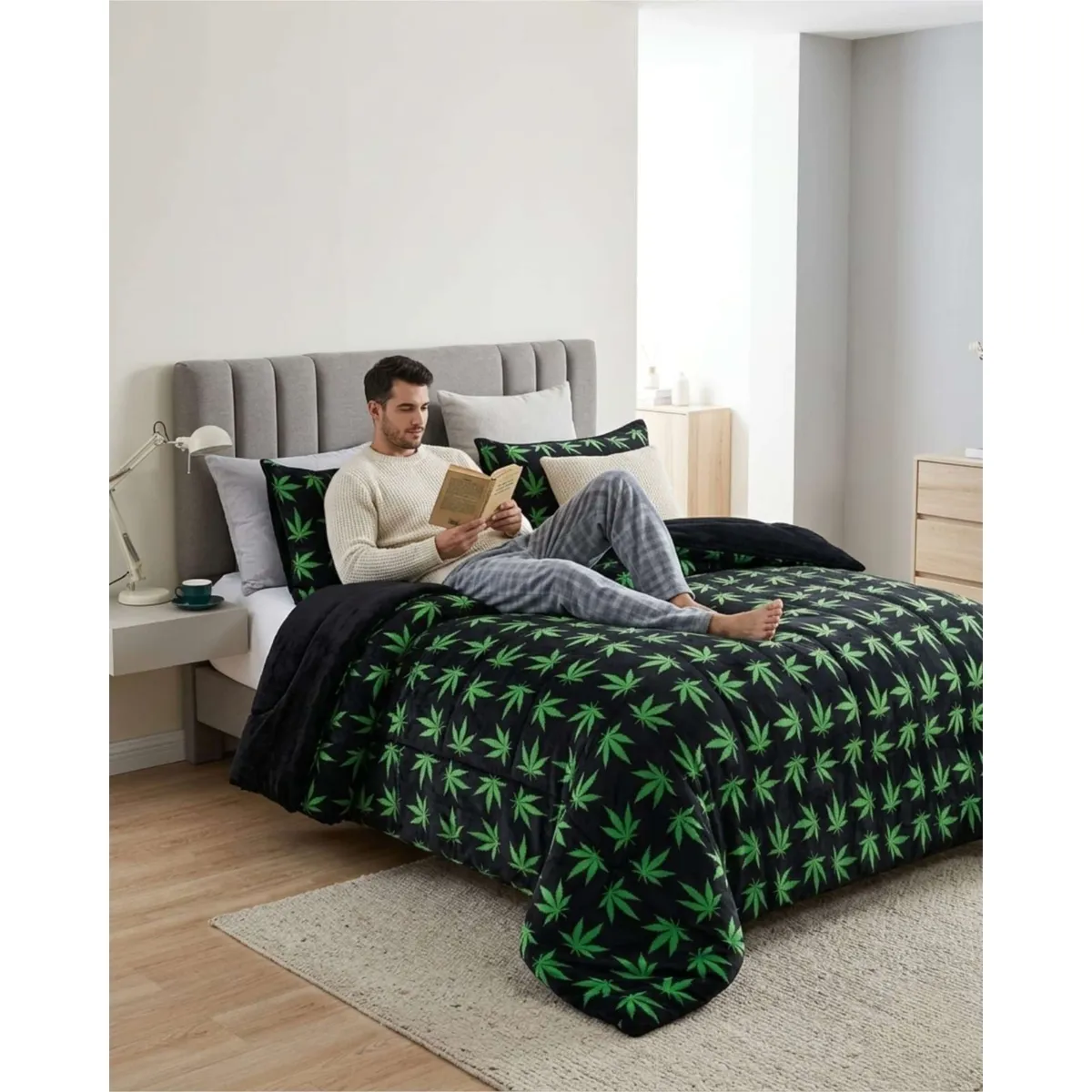 GENERICO - Cobertor Invierno 250x270 cm Plush y Chiporro King  Super King