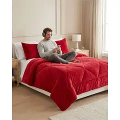 GENERICO - Cobertor Invierno 250x270 cm Plush y Chiporro King Super King