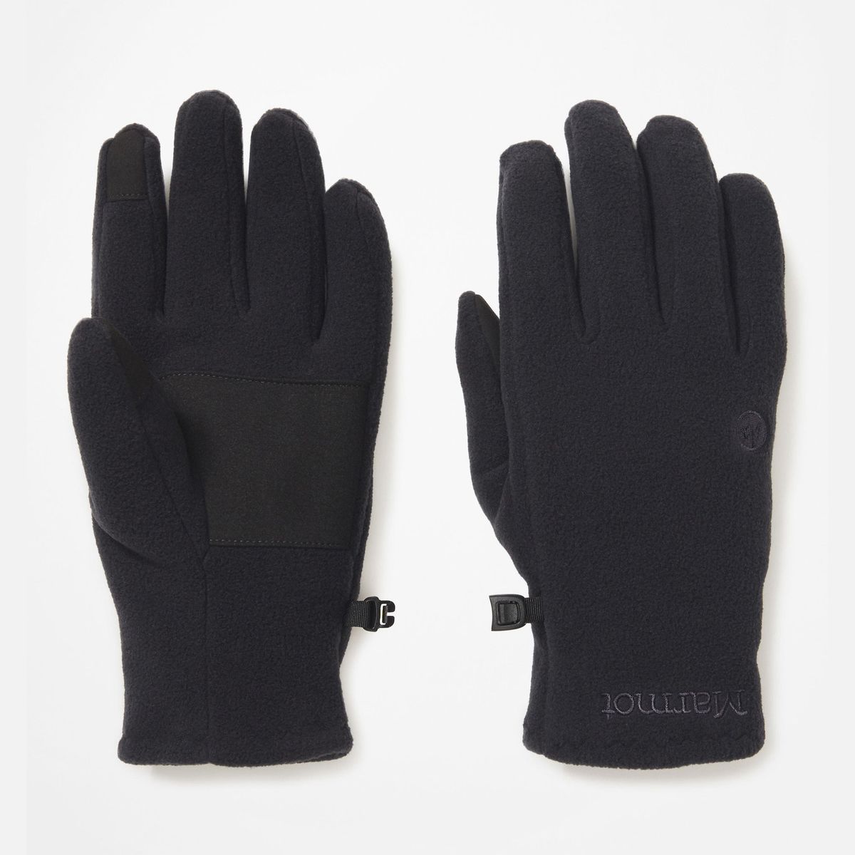 MARMOT - Guantes Unisex Marmot Rocklin Fleece Glove Negro