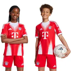 ADIDAS - Camiseta de Fútbol Local FC Bayern 25/26 Niños