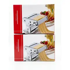 GENERICO - Maquina Laminadora De Pasta 180mm Acero Inoxidable Manual