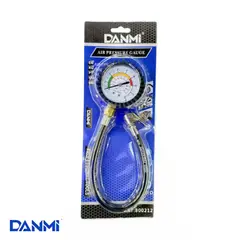 DANMI - Manómetro Medidor De Presión Neumáticos Automotobicicleta