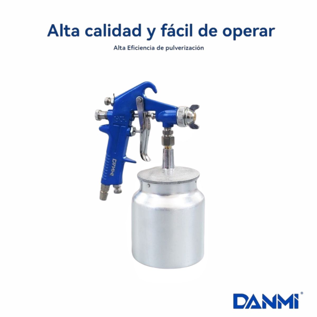 DANMI - Pistola Pintar Neumática Por Succion 750cc Danmi