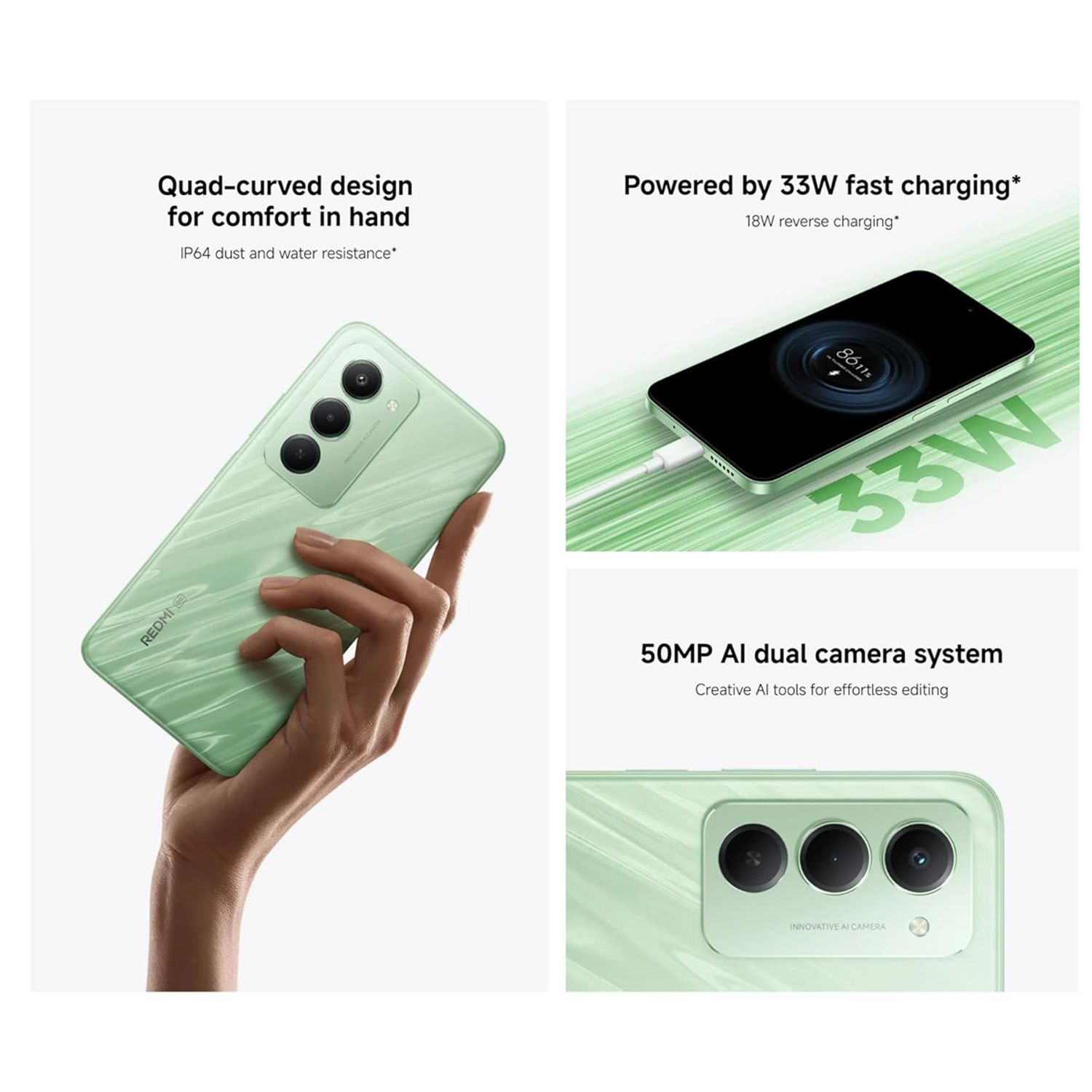 XIAOMI Smartphone Xiaomi Redmi 15 5G 4GB 128GB Dual Sim Verde
