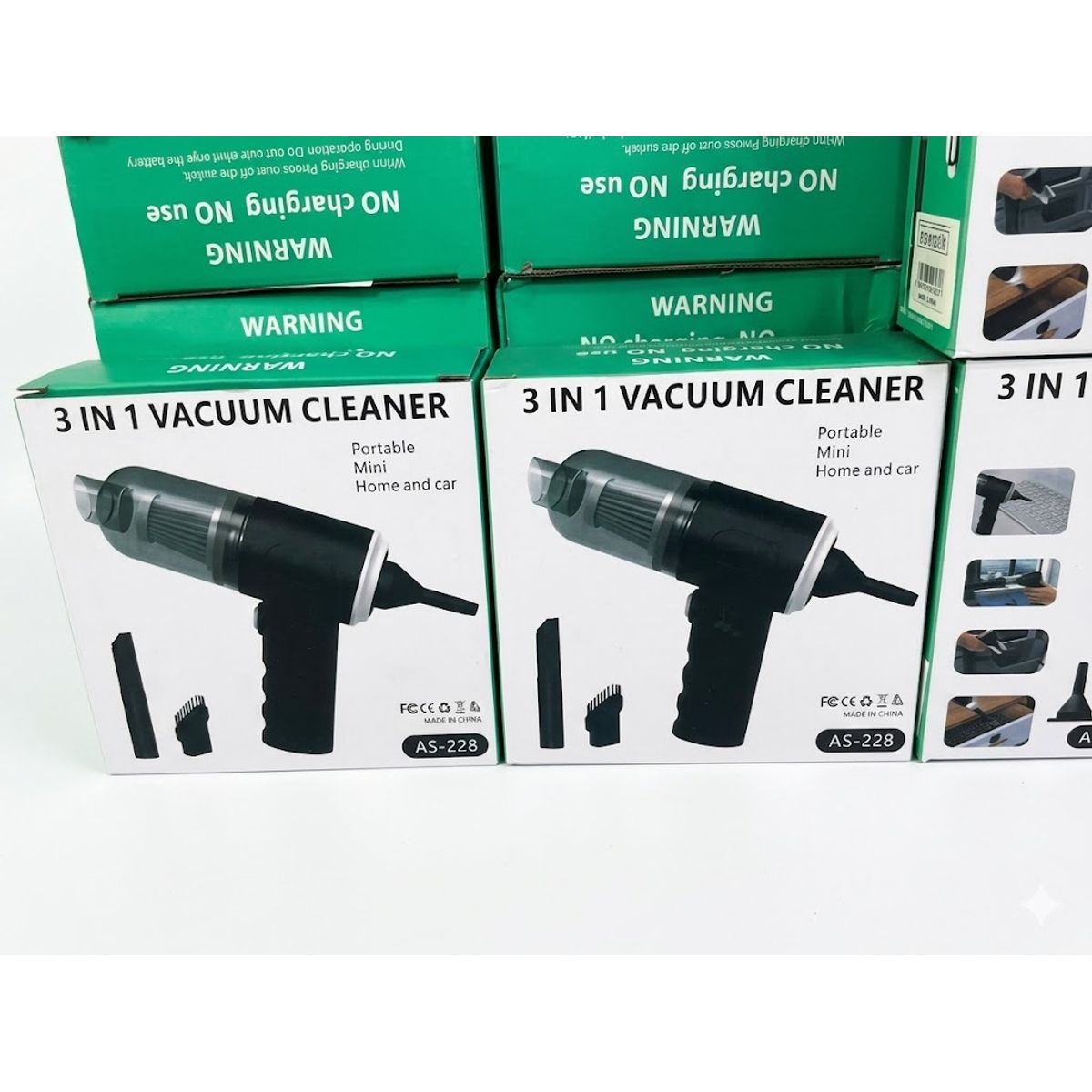 GENERICO - Mini Aspiradora Sopladora Inalámbrica Recargable