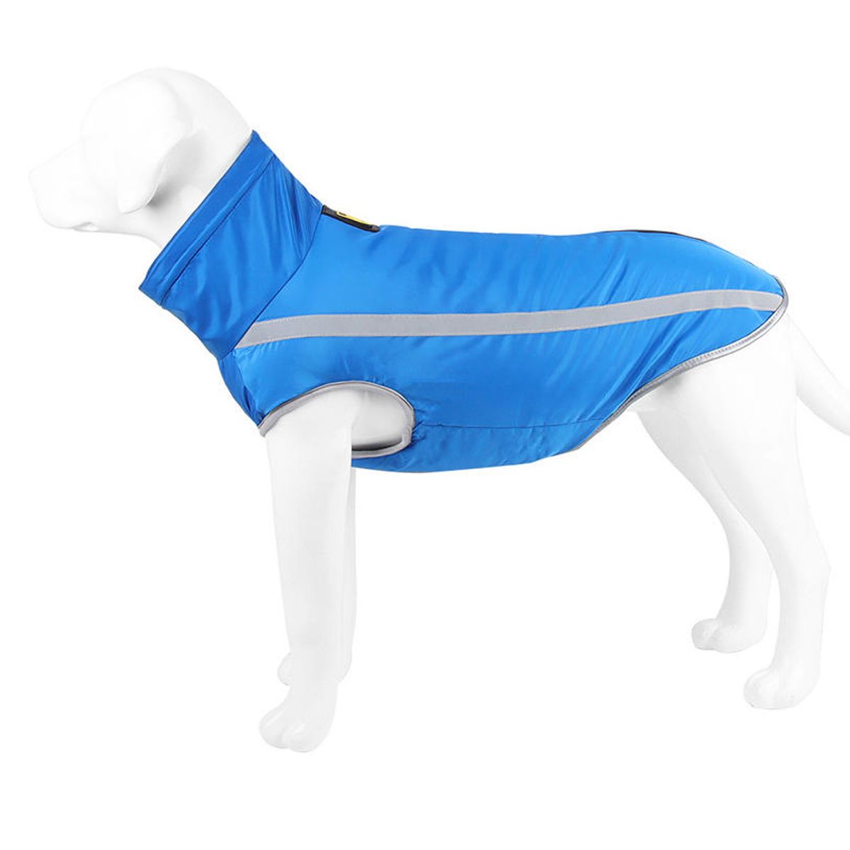 KINDA NICE - Chaqueta Para Exteriores Para Perros Reflexivo Invierno Azul 4XL