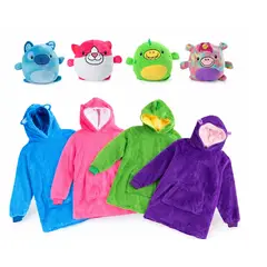 MOVI - Polerón Peluche Sherpa Infantil Unisex - Abrigado, Suave y Talla Única