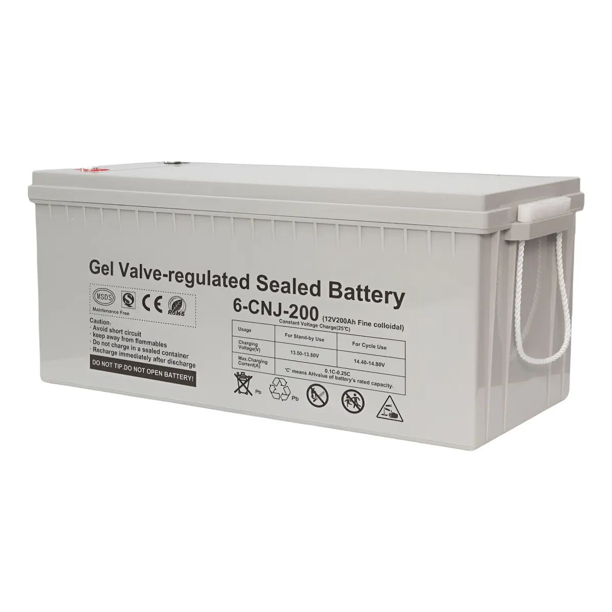 VIDA BUENAS - Bateria Ciclo Profundo 12v 200 Amp Baterias Para Panel Solar