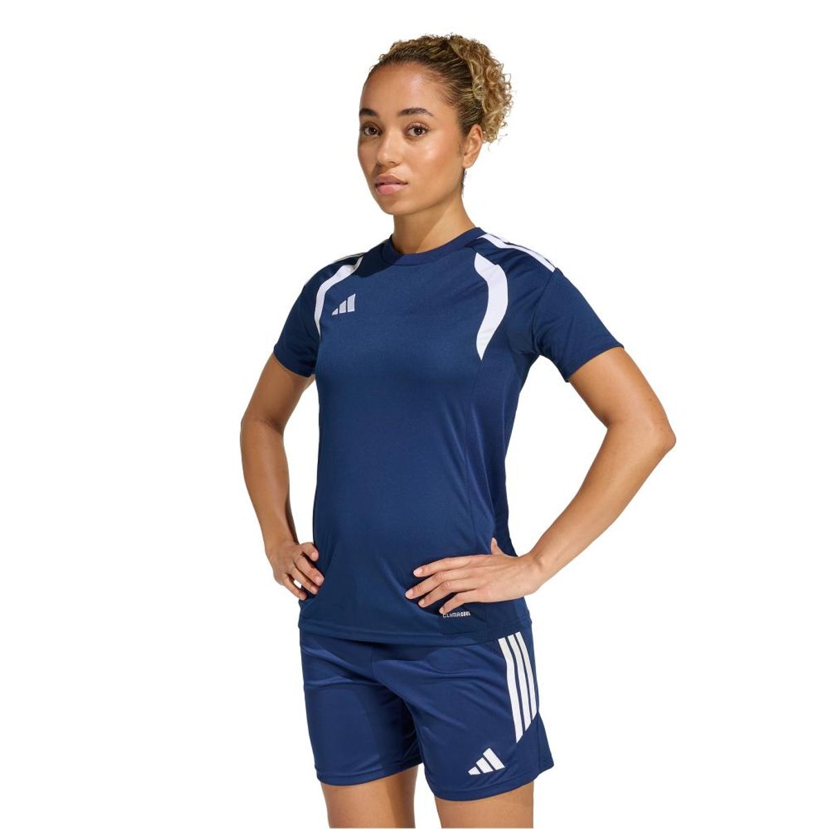ADIDAS - Polera Manga corta Fútbol Tiro Mujer