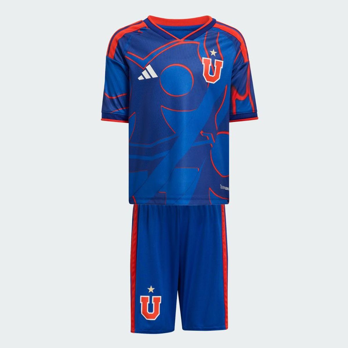 ADIDAS - Conjunto Fútbol Universidad De Chile 2026 Mini Unisex