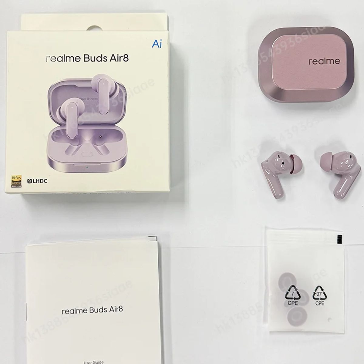 REALME - realme Buds Air 8 Versión Global, Cancelación de Ruido Ultra Profunda de 55dB, Auriculares TWS