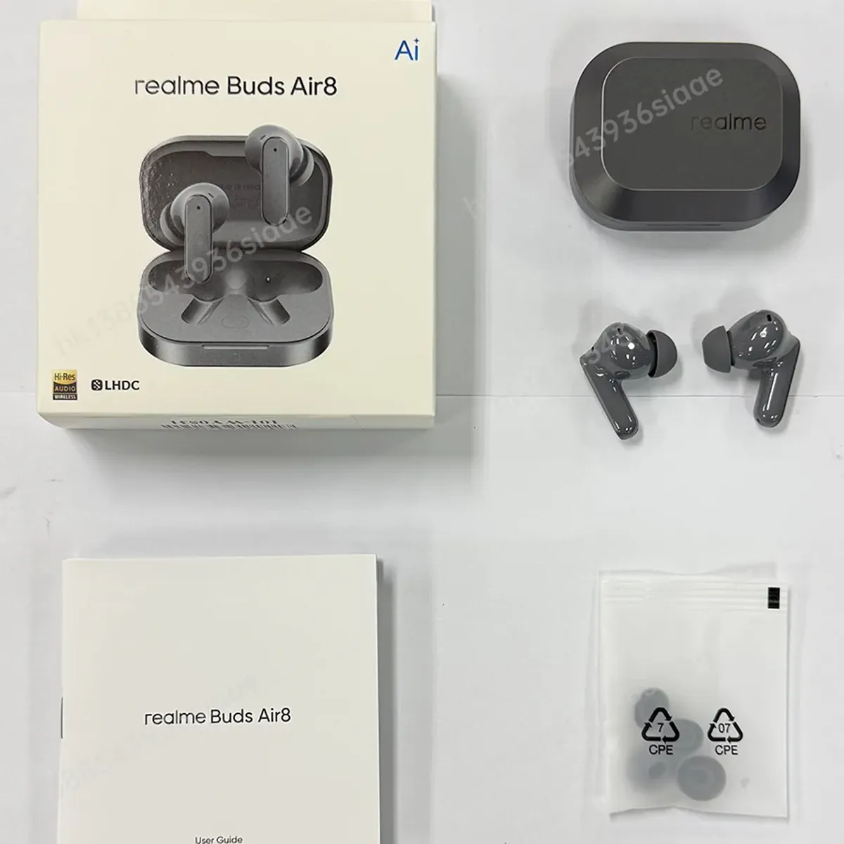 REALME - realme Buds Air 8 Versión Global, Cancelación de Ruido Ultra Profunda de 55dB, Auriculares TWS