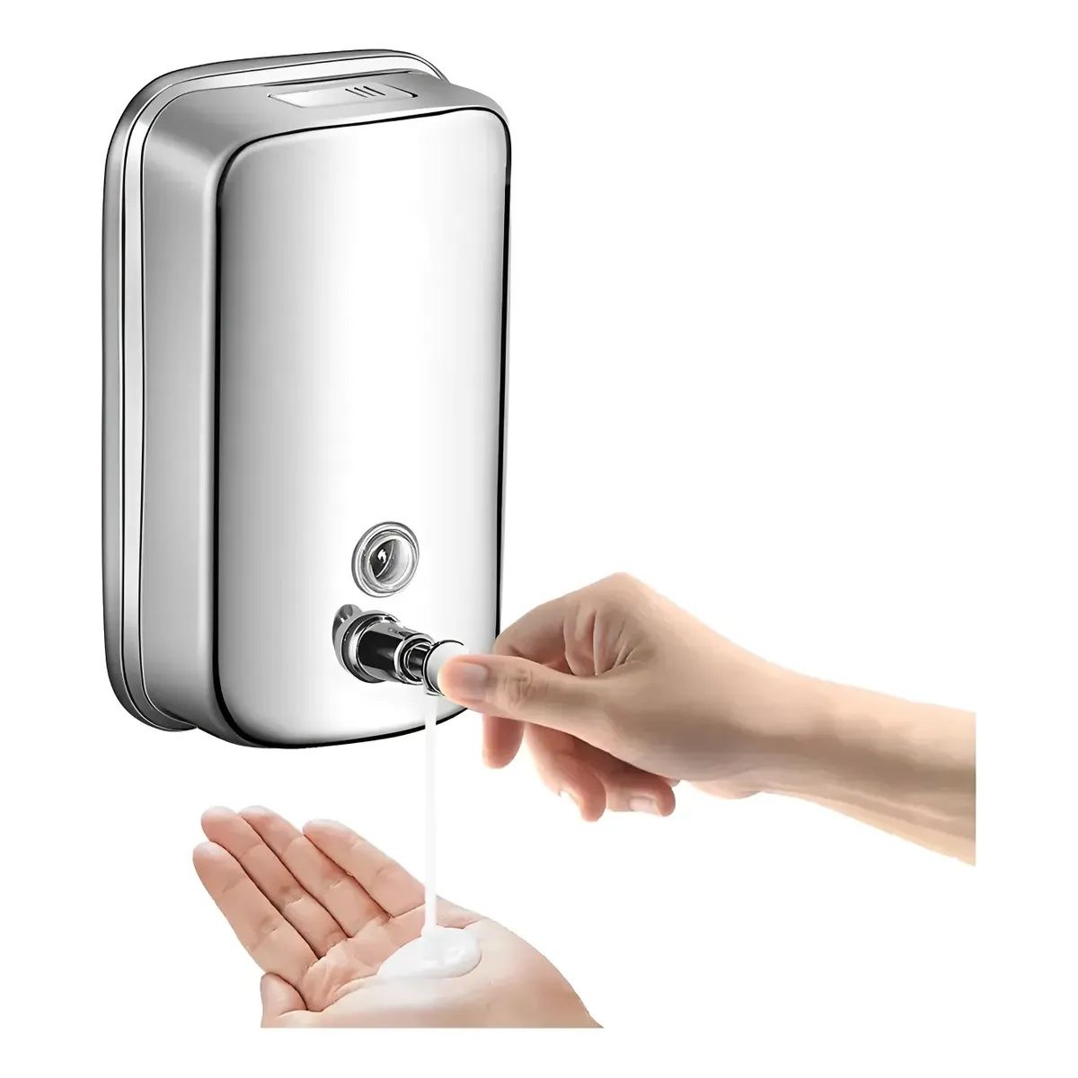 GENERICO - Dispensador De Jabón De Acero Inoxidable 800 Ml Para Baño