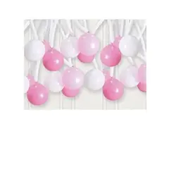 GENERICO - Set de globos de latex rosa