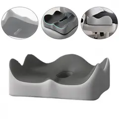 GENERICO - Cojin Silla Asiento Ortopedico Lumbar Ergonomico Con Memory