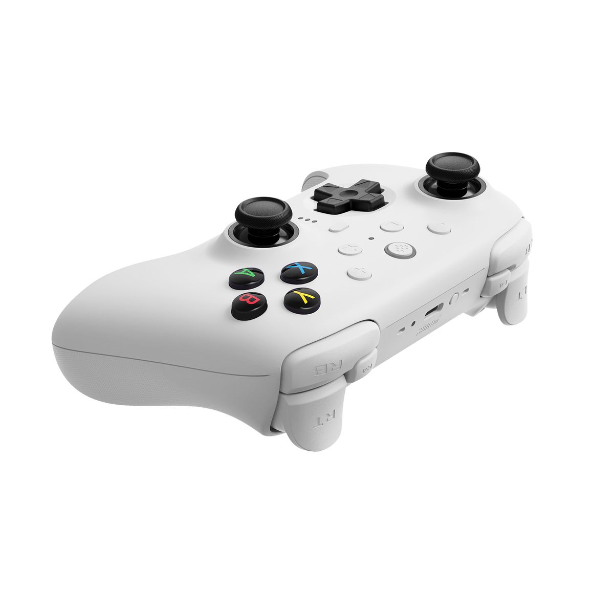 8BITDO - Control inalámbrico 8Bitdo Ultimate 2 con joystick TMR para Windows y Android - Blanco
