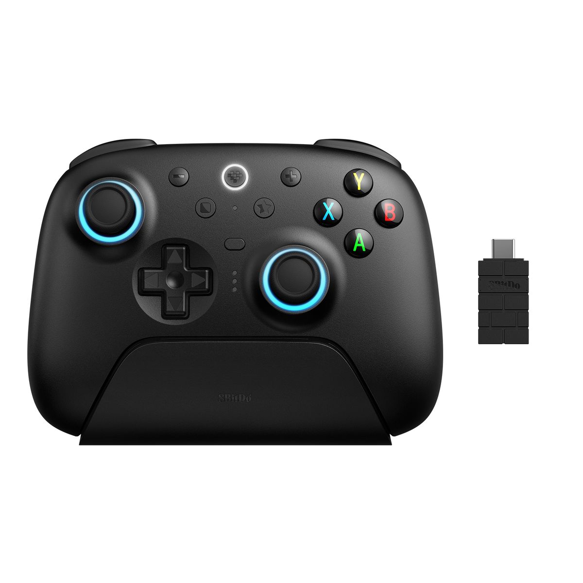 8BITDO - Control inalámbrico 8Bitdo Ultimate 2 con joystick TMR para Windows y Android - Negro