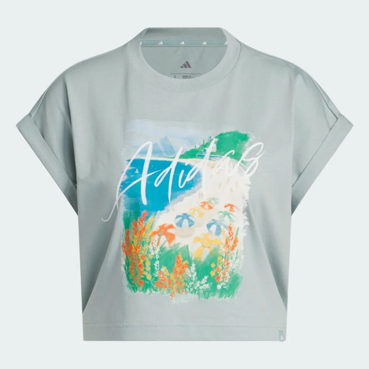 ADIDAS - Poleras estampadas Urbano Mujer