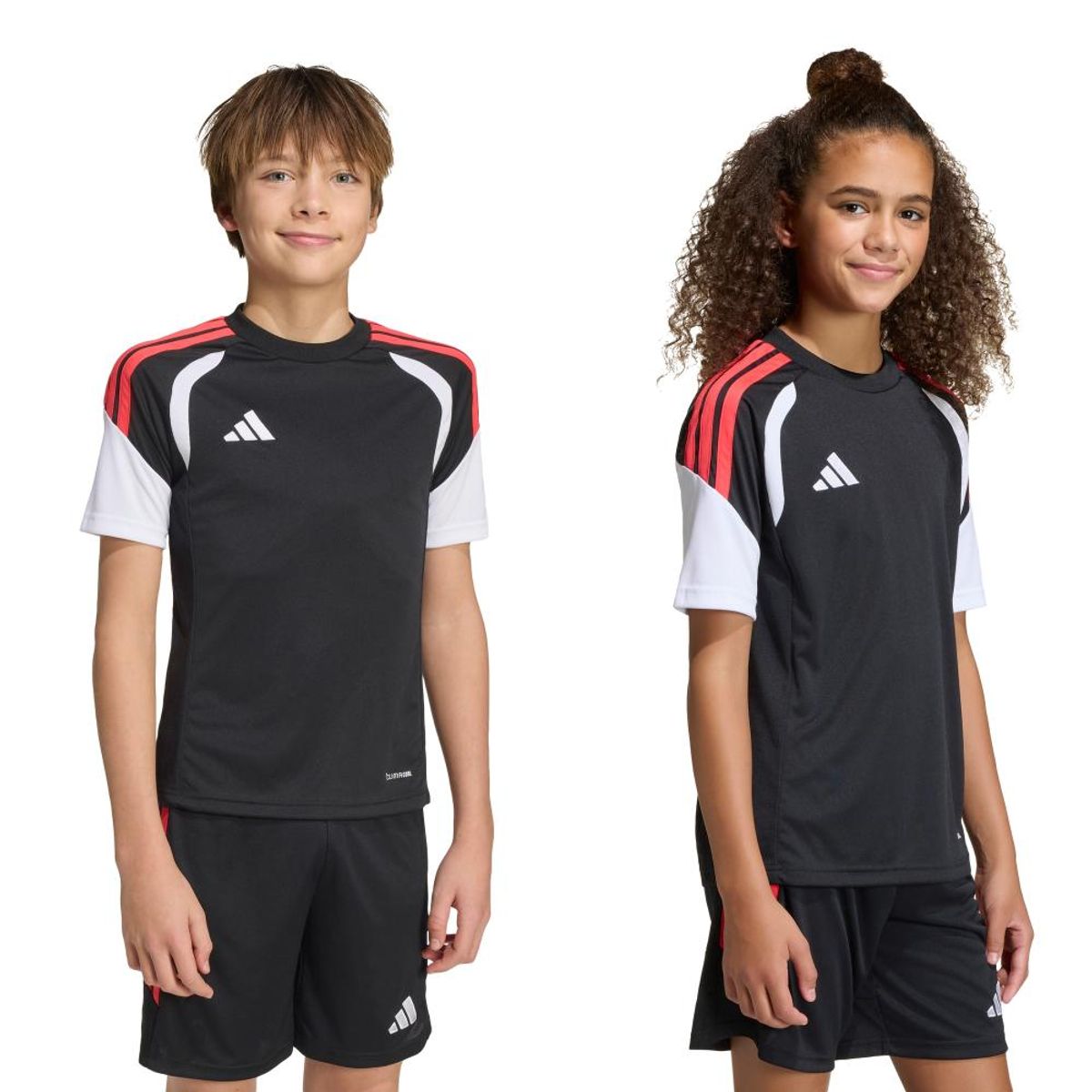 ADIDAS - Polera Manga corta Fútbol Tiro Unisex niño