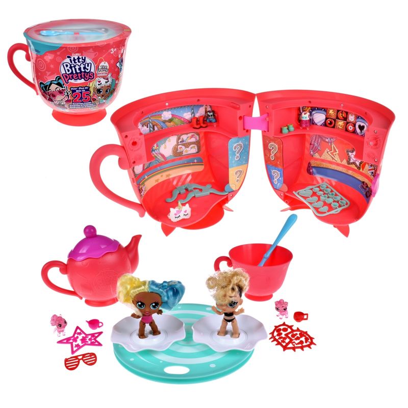 ITTY BITTY PRETTYS - Itty_Bitty Playset Taza De Te Con Muñequitas
