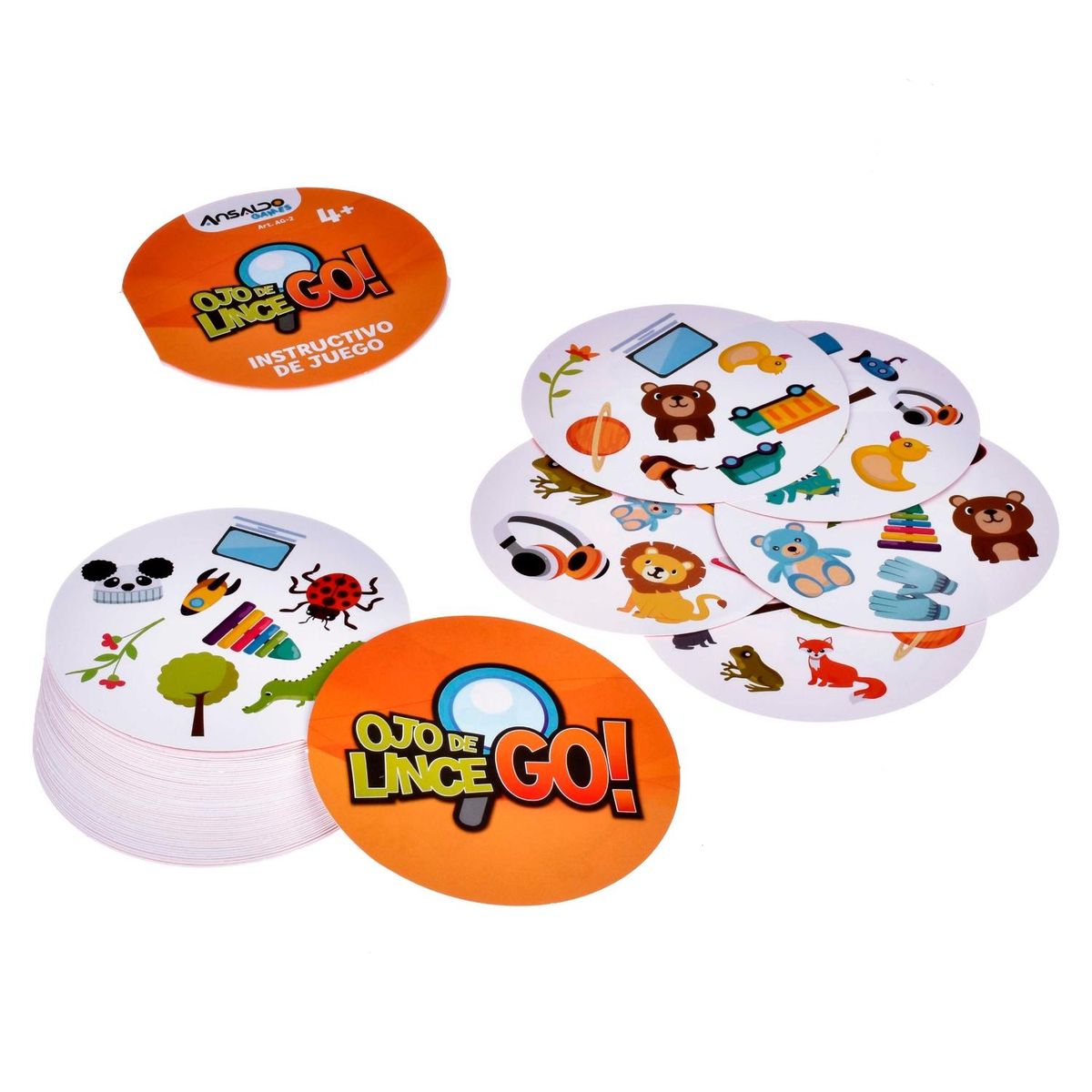 ANSALDO GAMES - Juego De Mesa Ojo De Lince Travel Compacto