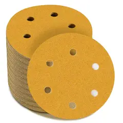 KUANGYE - Disco Lija Con Velcro Lijadora 9inch 228mm Grano 120 10 Pcs