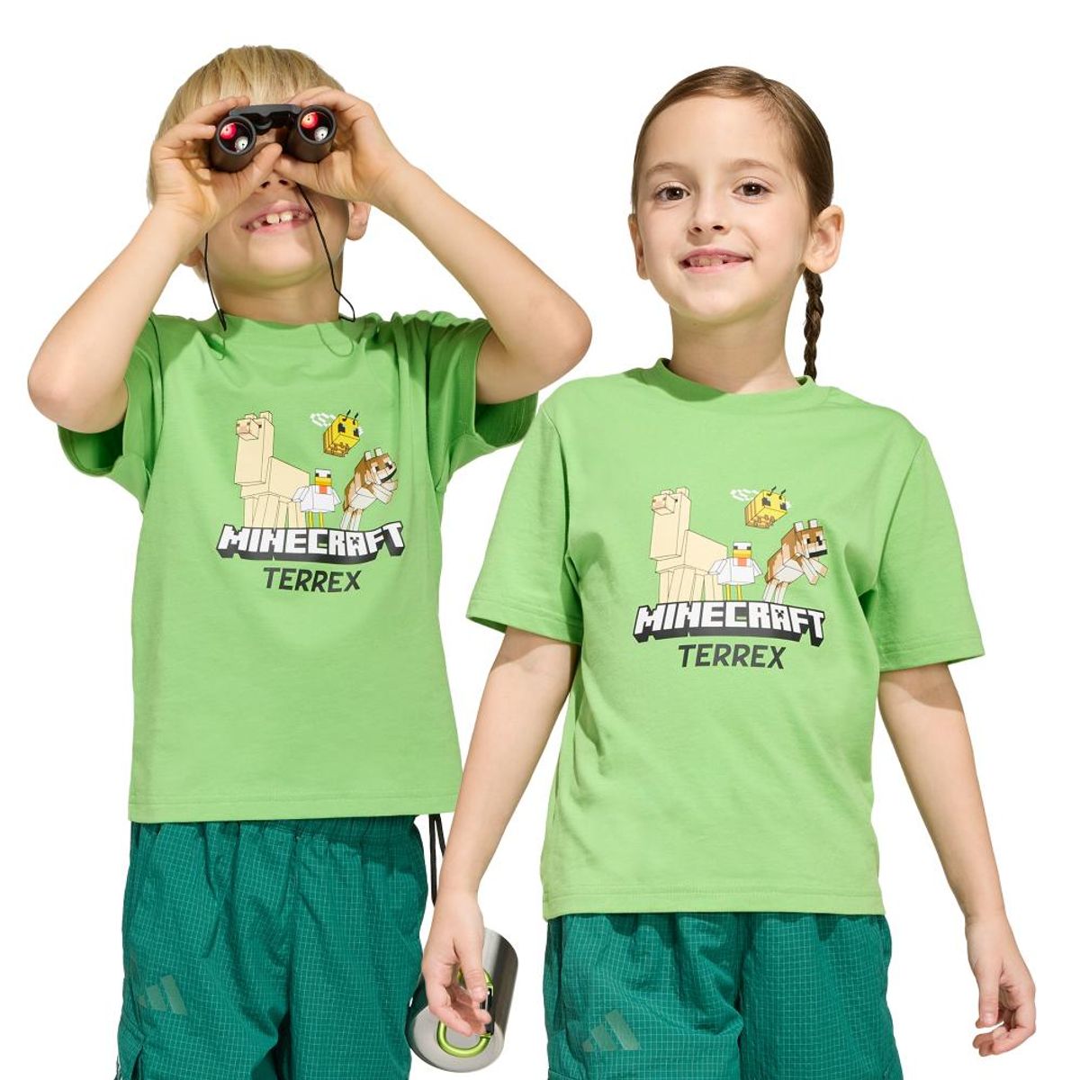 ADIDAS - Polera Manga corta Trekking Unisex niño