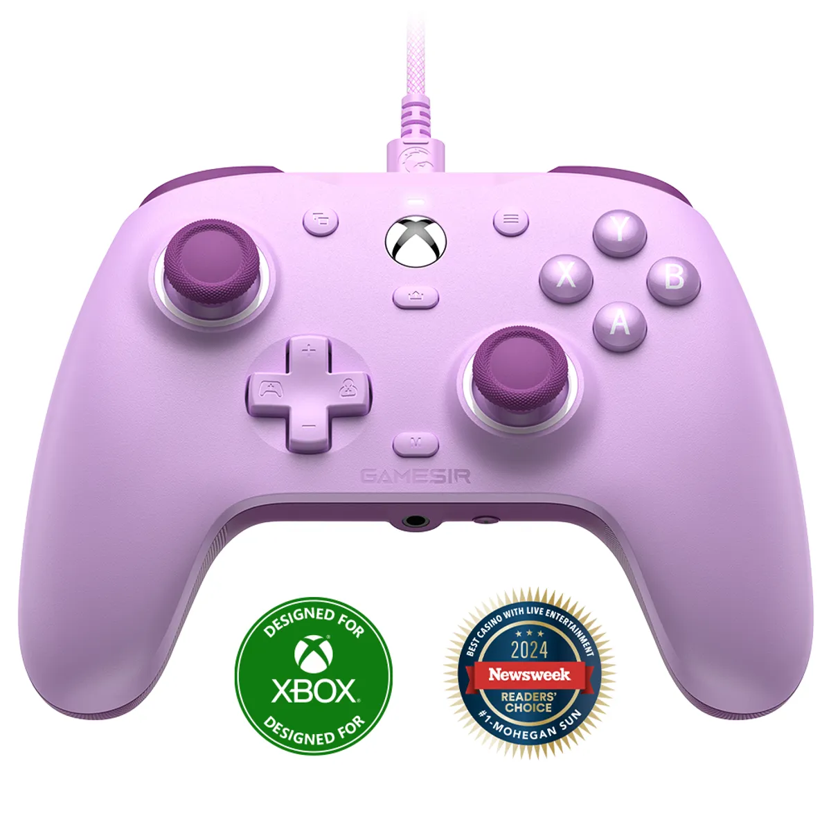 GAMESIR - Control Alámbrico GameSir G7 SE para Xbox Series XS, Xbox One y Windows 1011-Púrpura