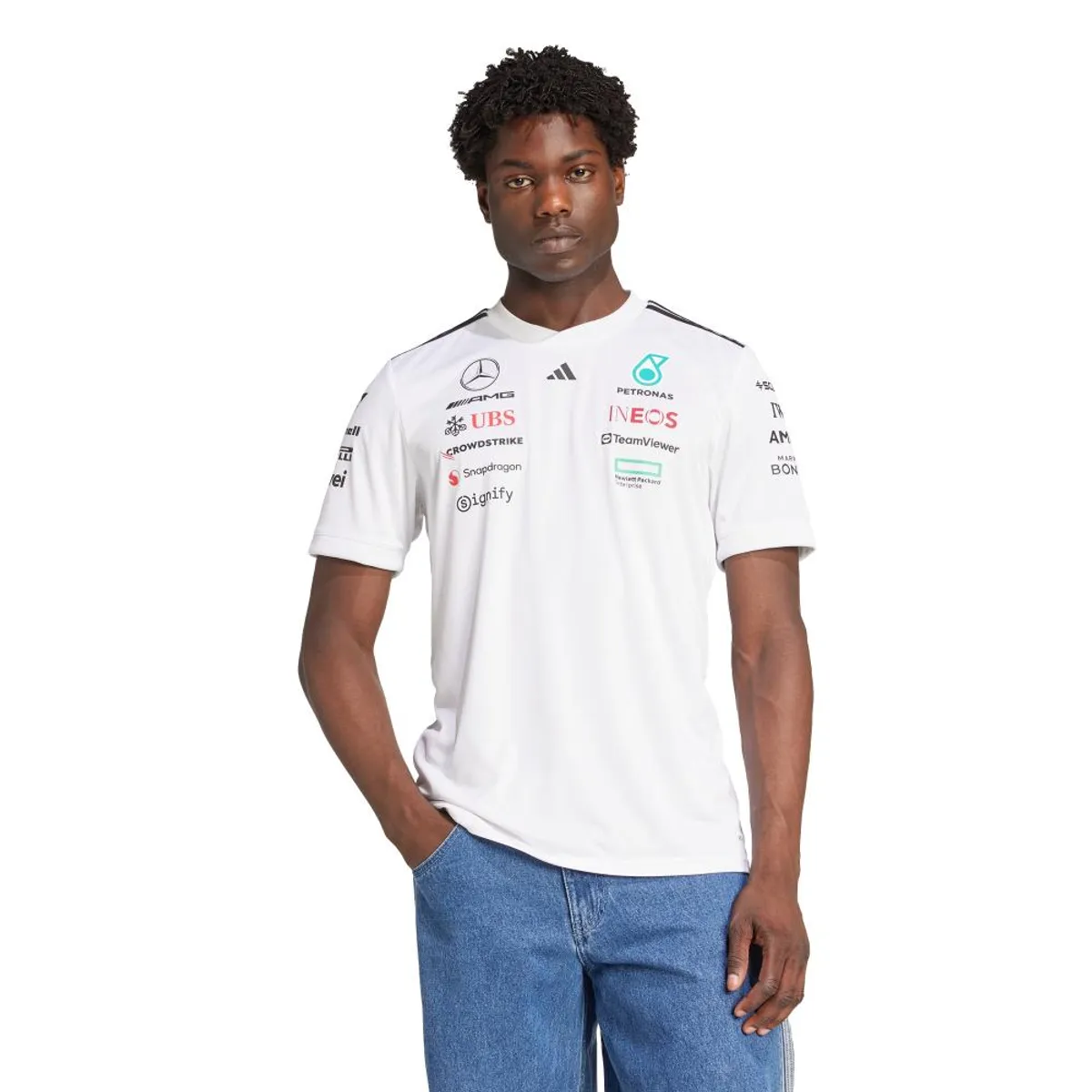 ADIDAS - Polera Manga corta Deportes de motor Hombre