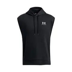 UNDER ARMOUR - Poleron SM UA Icon Sin Mangas Negro Hombre
