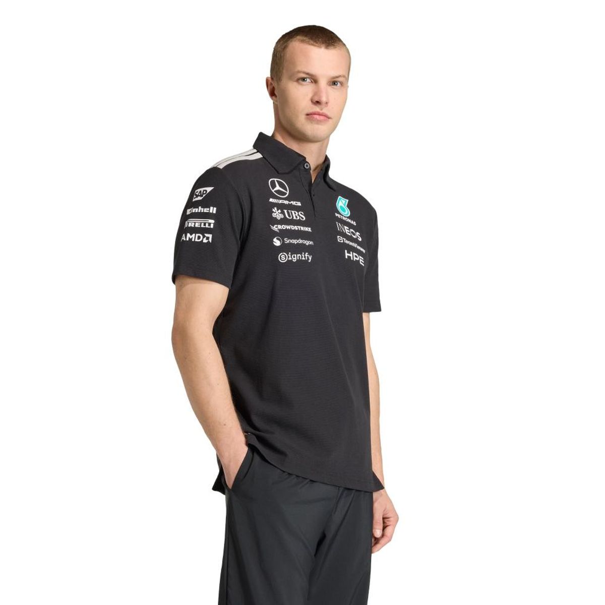 ADIDAS - Poleras con cuello Urbano Hombre