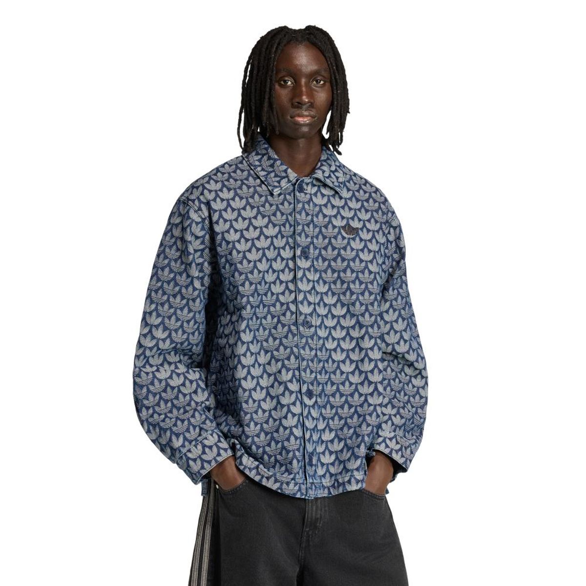 ADIDAS - Poleras de Jean Urbano Hombre