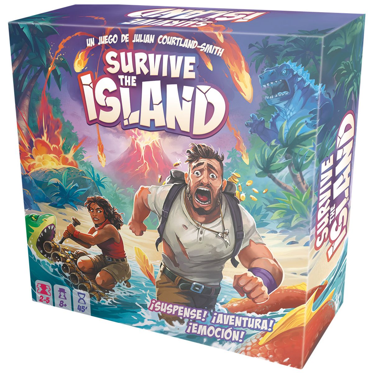 EDGE ENTERTAINMENT - Survive The Island - Juego de Mesa - Español