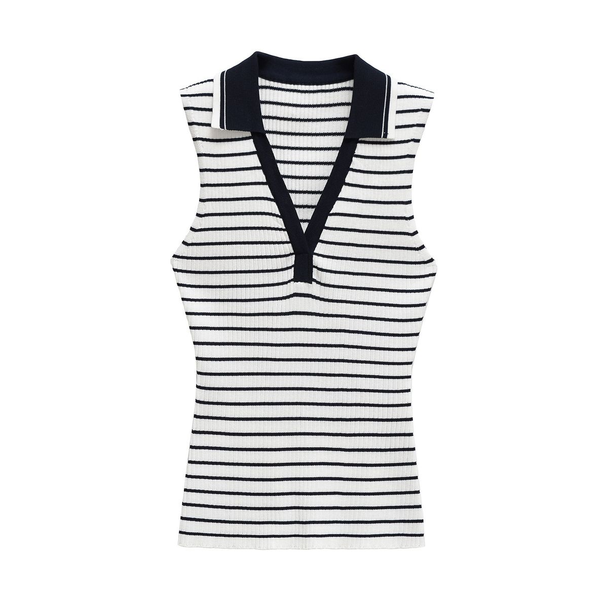 TIOZONEY - Polera Sin Mangas Mujer - Negro