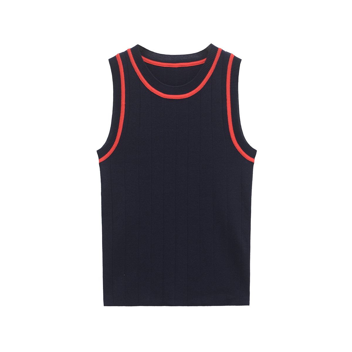 TIOZONEY - Polera Sin Mangas Mujer - Azul