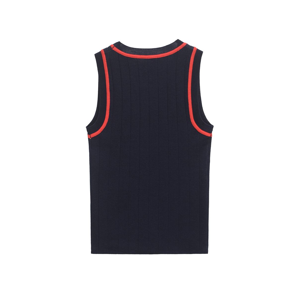 TIOZONEY - Polera Sin Mangas Mujer - Azul