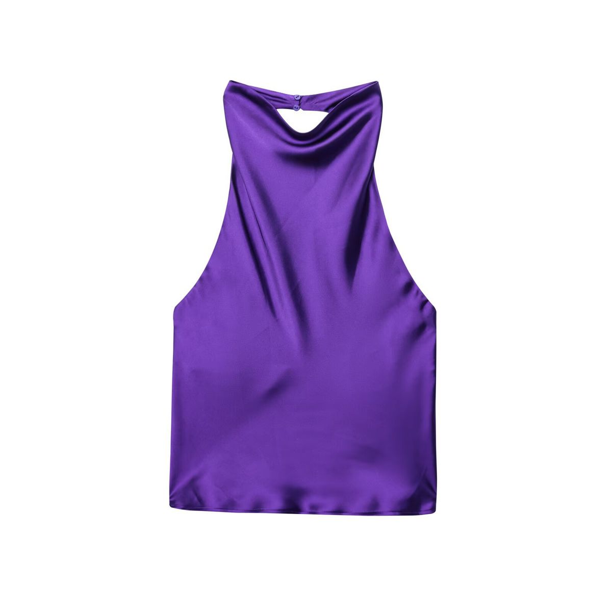TIOZONEY - Polera Sin Mangas Mujer - Morado