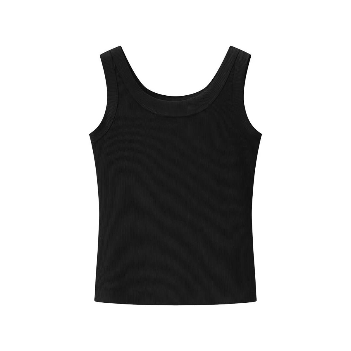 TIOZONEY - Polera Sin Mangas Mujer - Negro