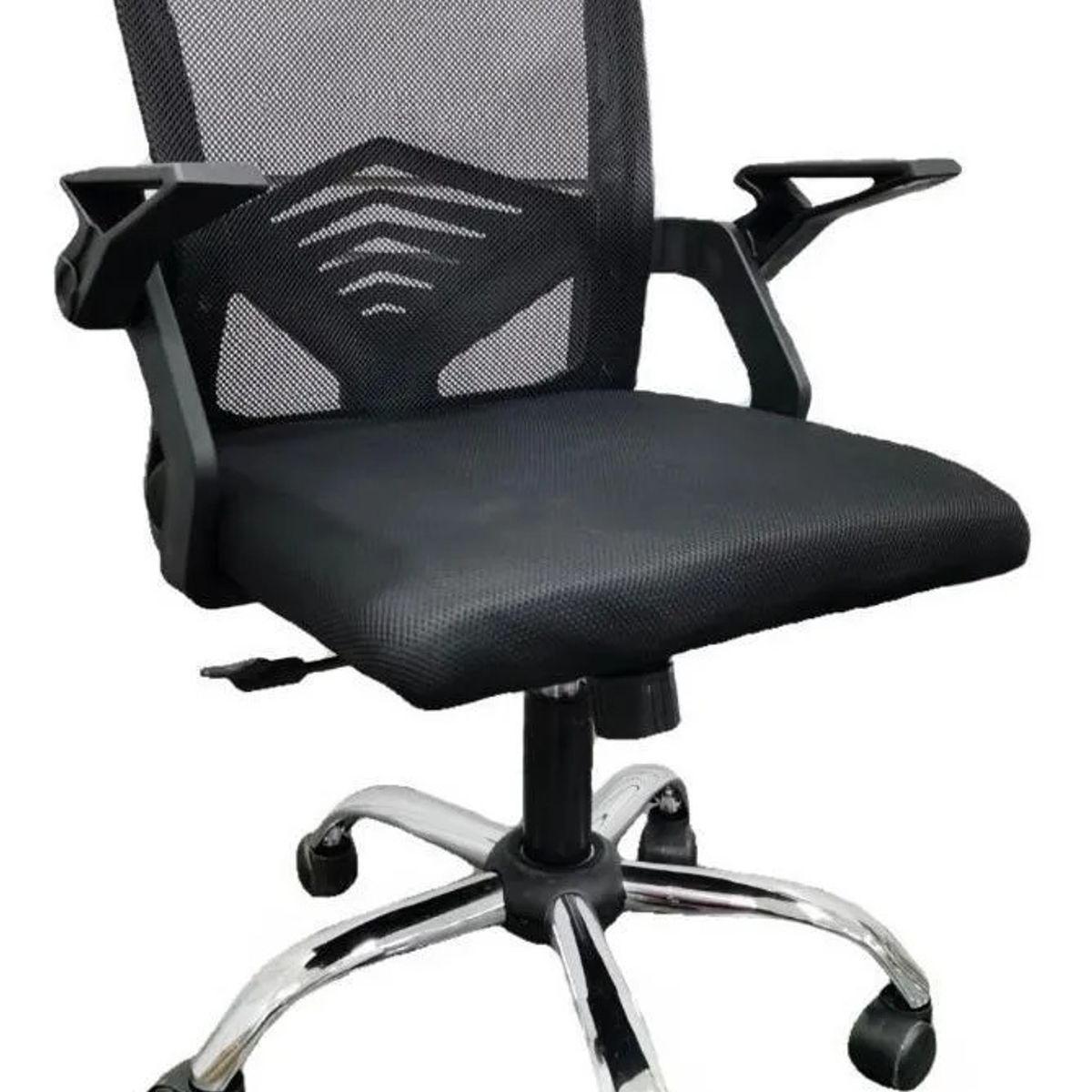 SHOP EHOME BAG - Silla de escritorio BJ Hogas ergonómica negra con tapizado de mesh y tela